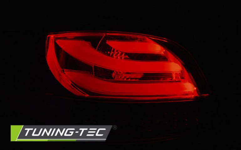 LED Lightbar Design Rückleuchten für Peugeot 206 98-05 rot/rauch